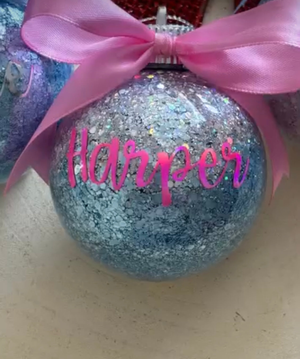 Custom Personalised Bauble