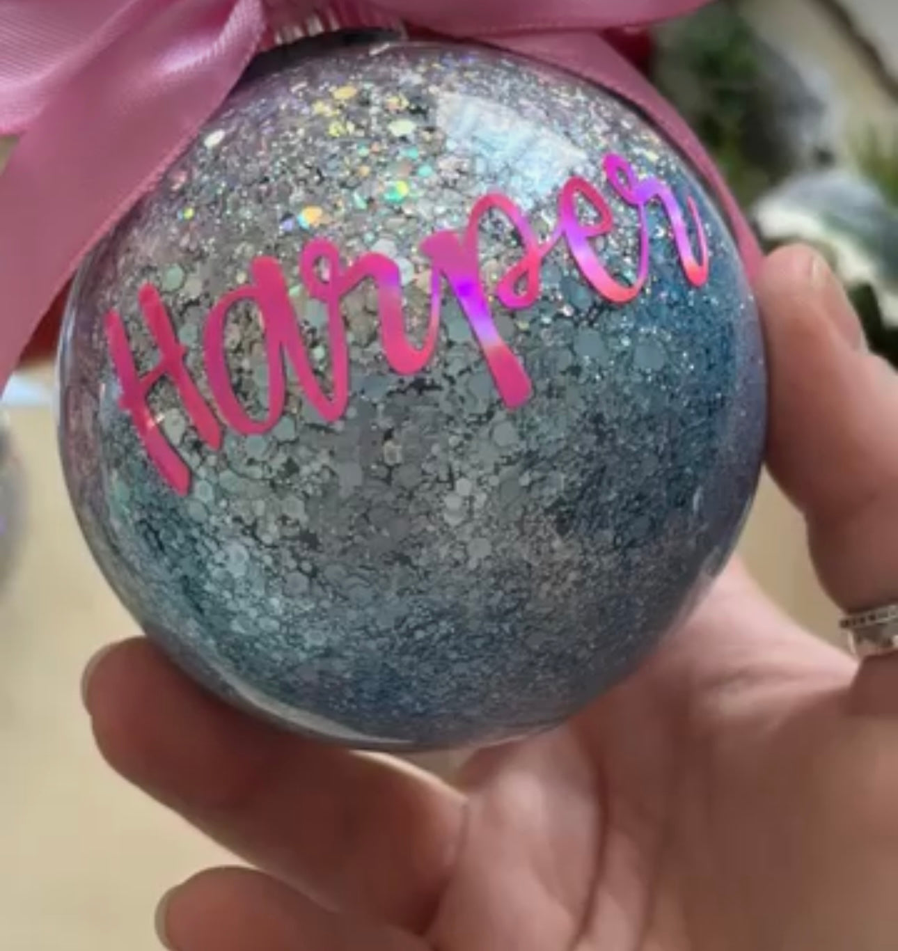Custom Personalised Bauble