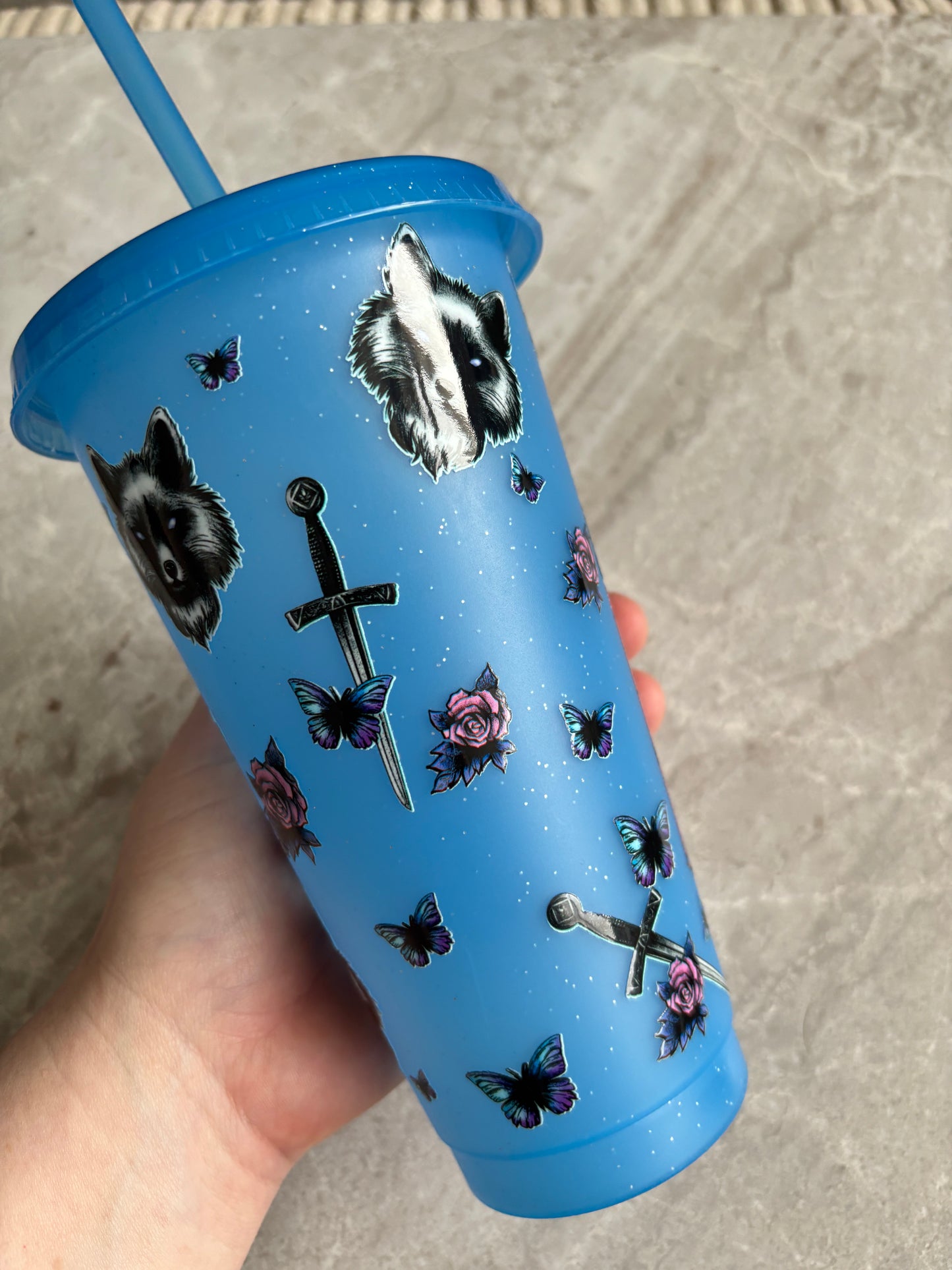 Wolf Colour Change Cold Cup