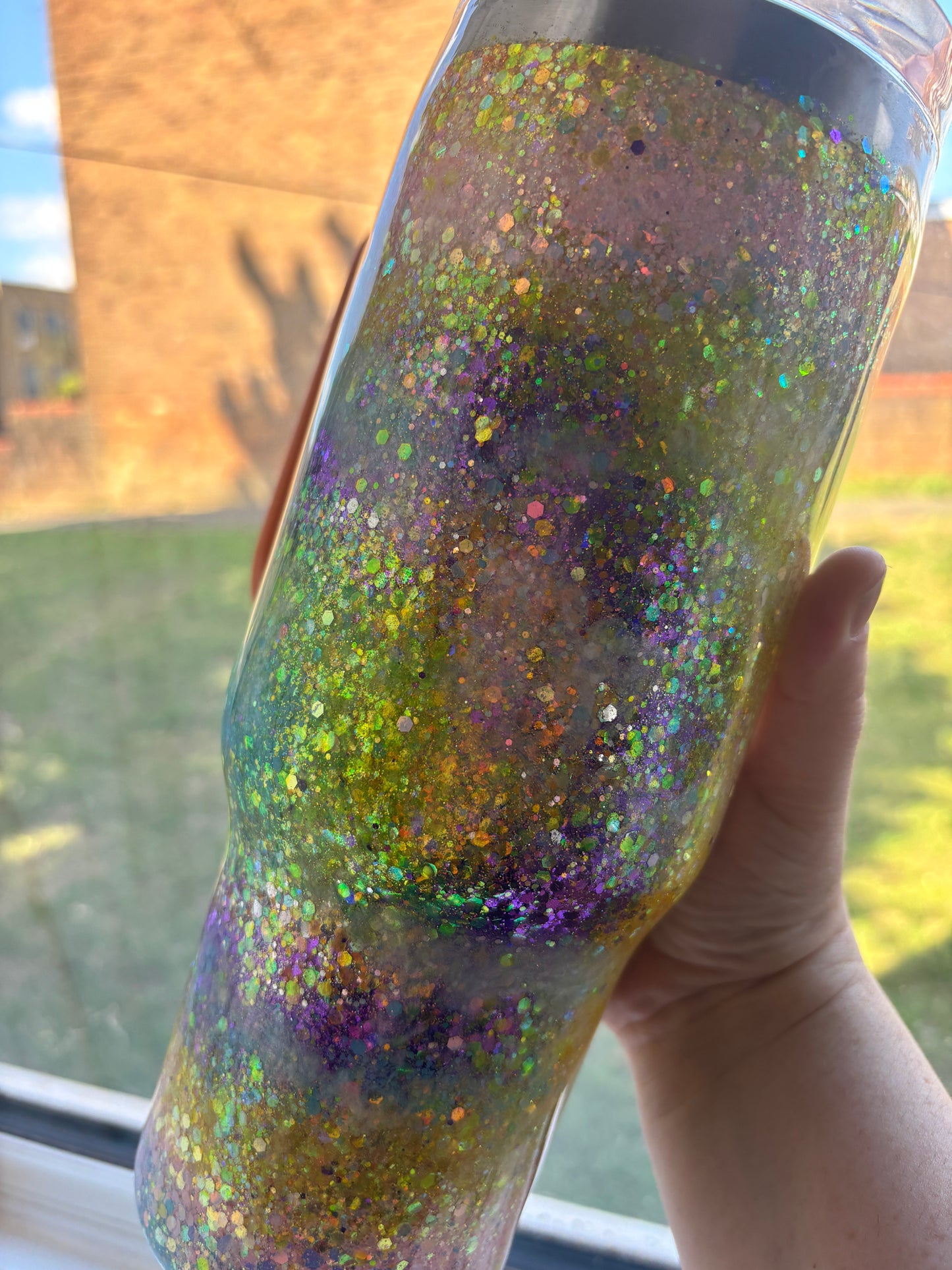 Custom Glitter and Resin Quencher