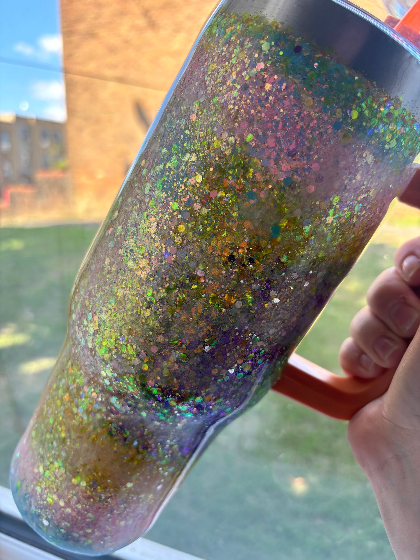Custom Glitter and Resin Quencher