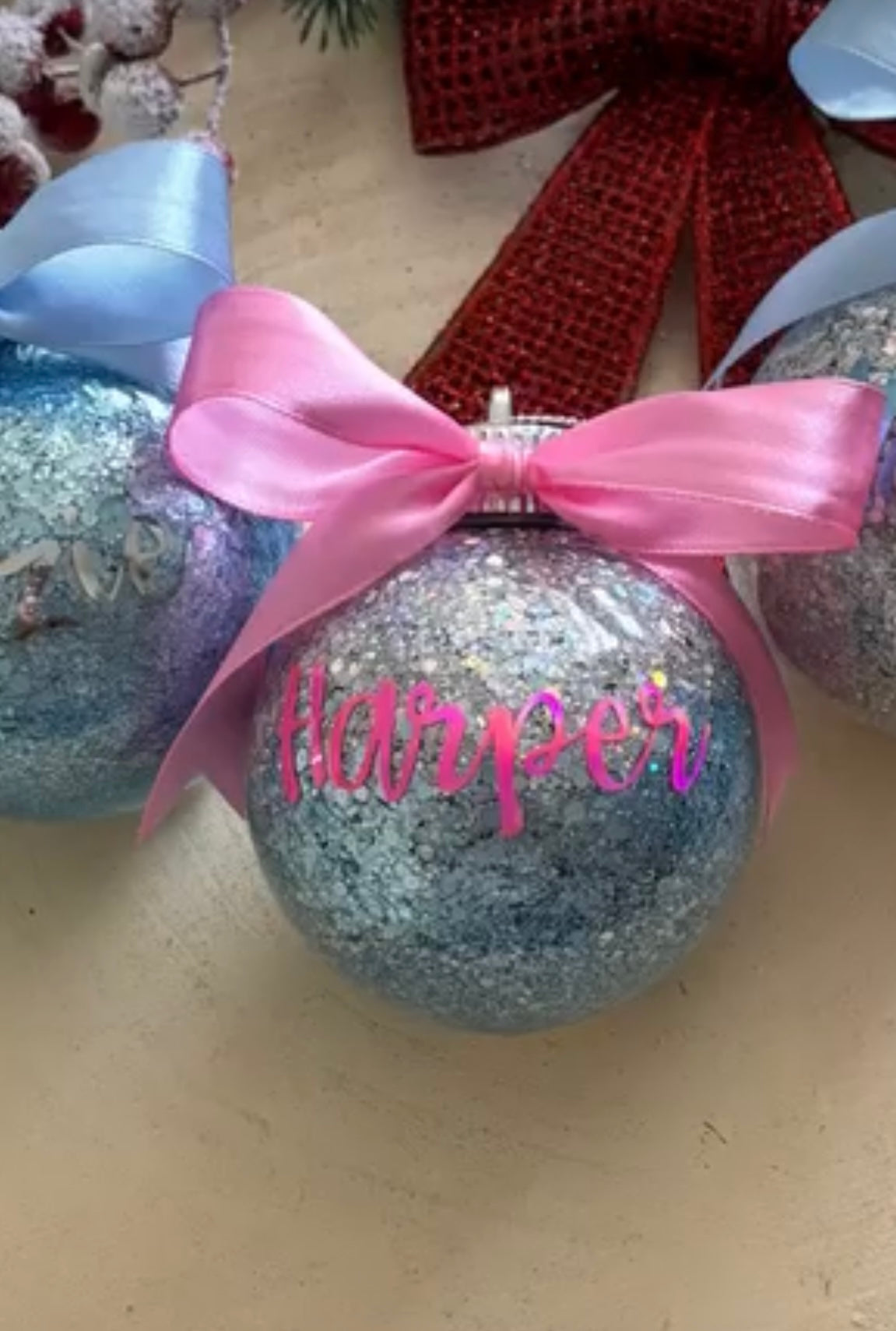 Custom Personalised Bauble