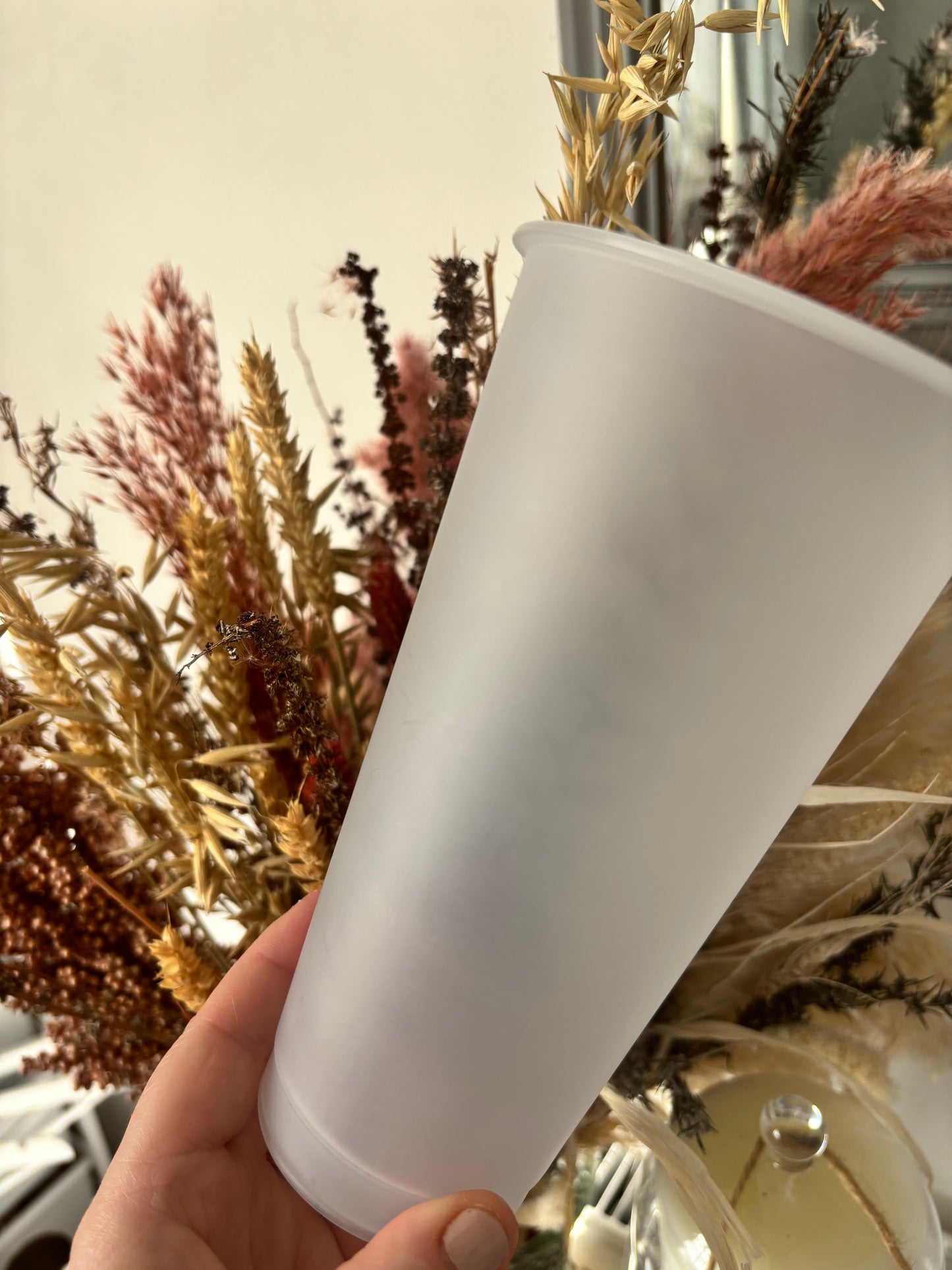 Rhinestone Doughnut Cold Cup