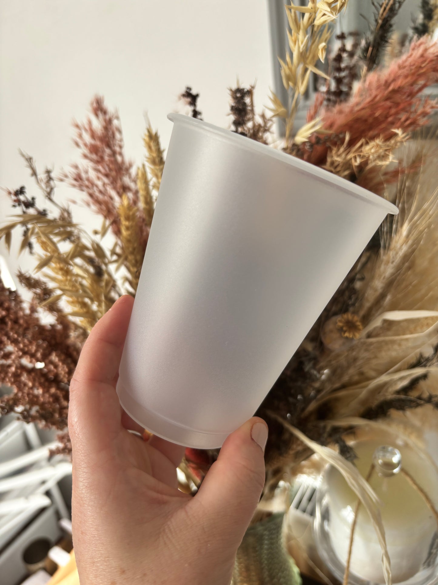 Rhinestone Doughnut Cold Cup
