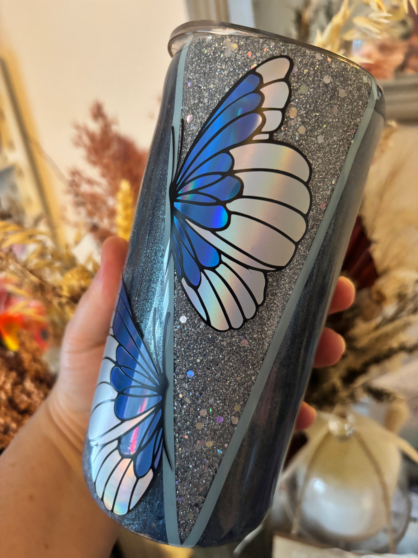 Butterfly Metal Tumbler