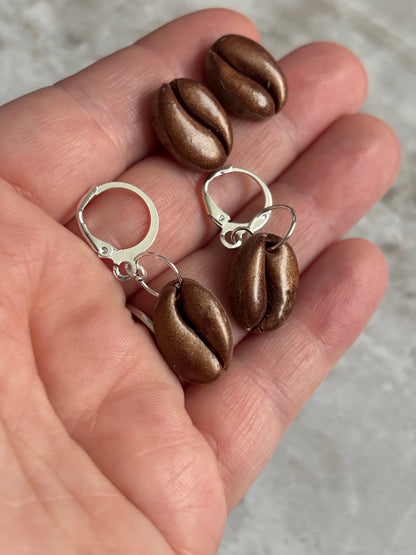 Coffee Bean Earrings