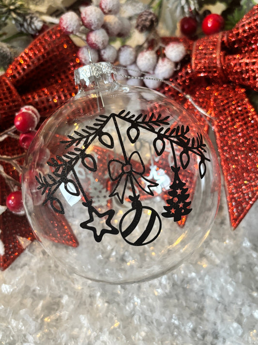 Large glass bauble
