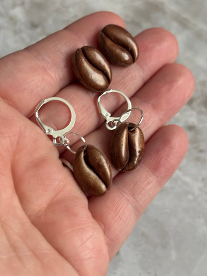 Coffee Bean Earrings