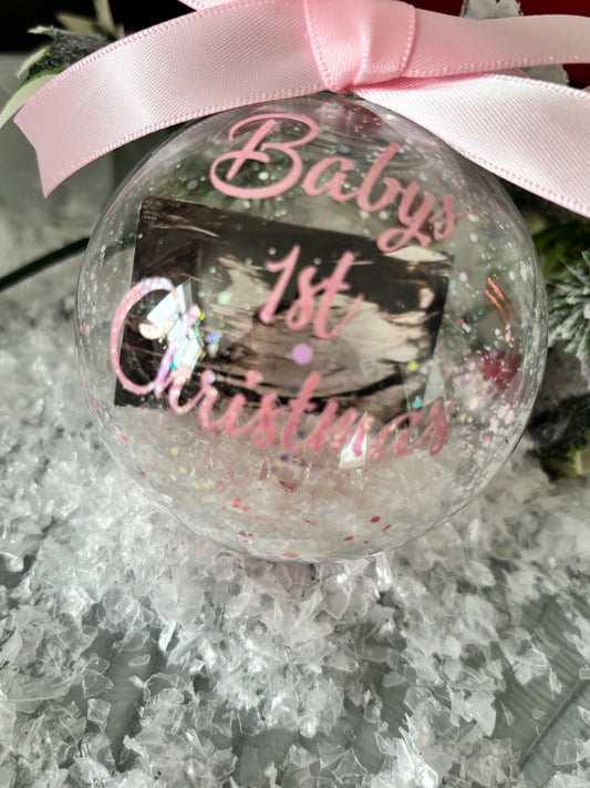 Baby Scan Bauble