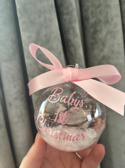 Baby Scan Bauble