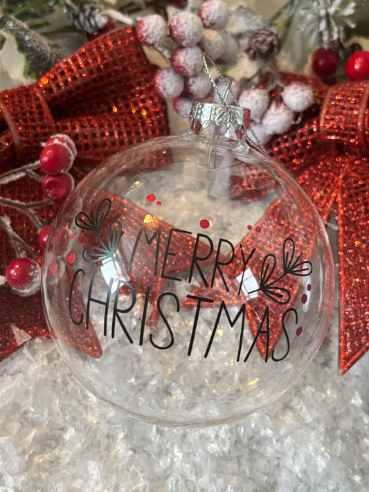 Large Glass Bauble