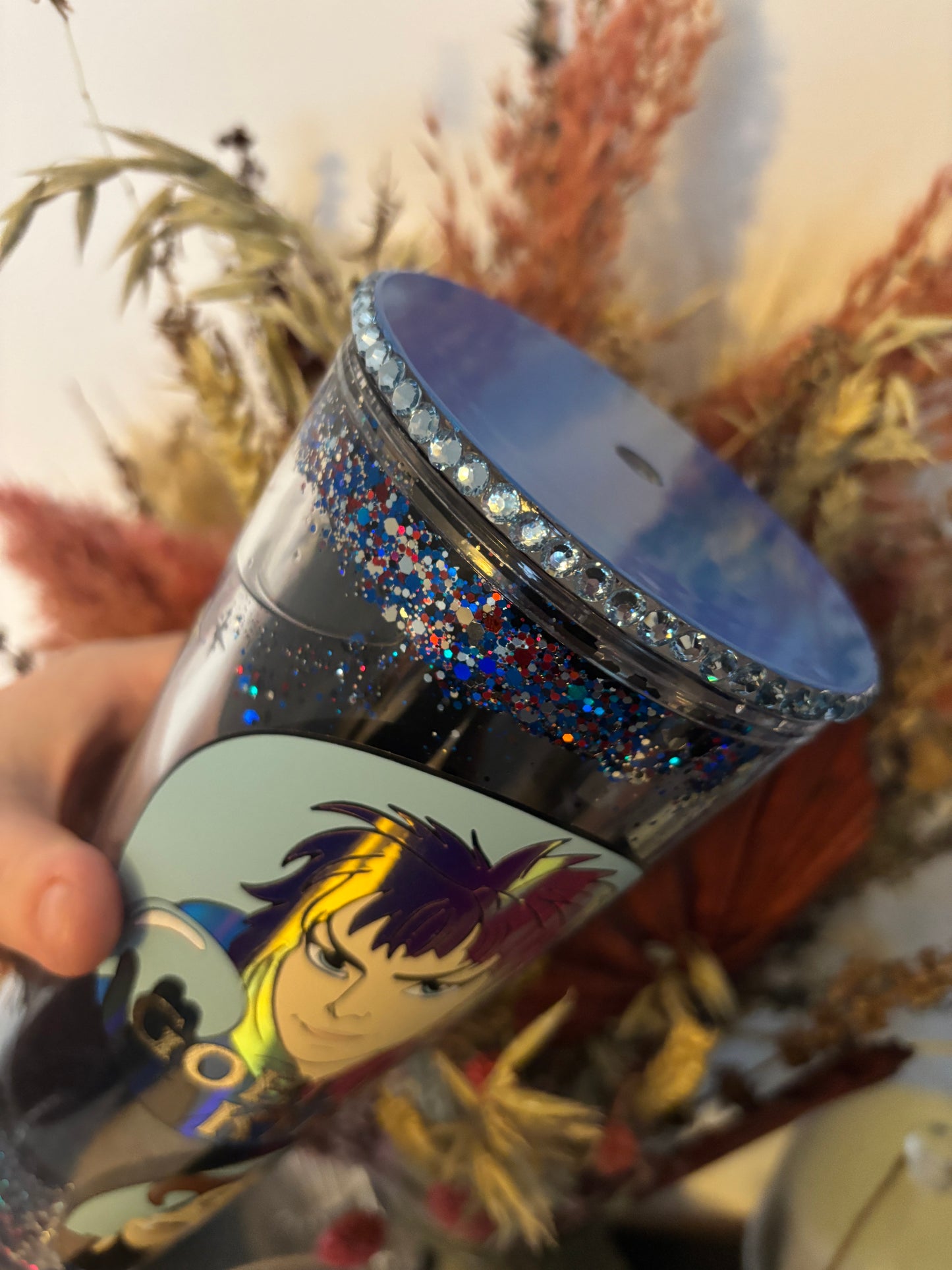 Goblin King Acrylic Snow Globe Tumbler