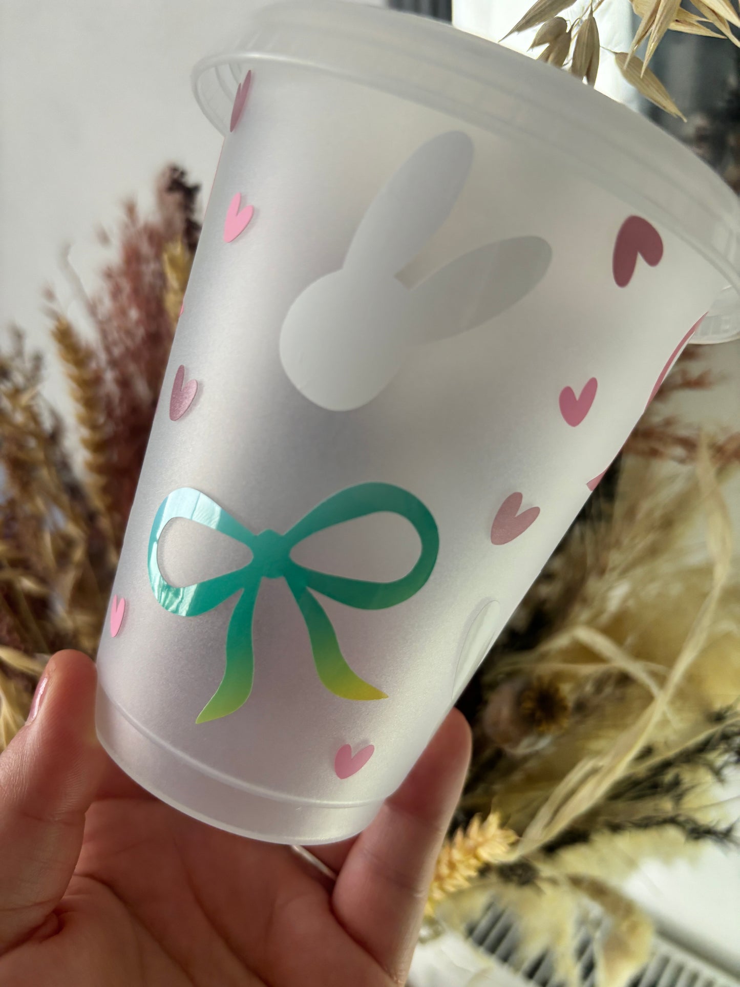 Bows & Bunnies 16oz Cold Cup