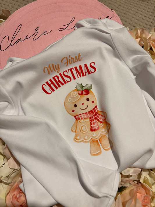 Adults Gingerbread Long Sleeve Pyjamas