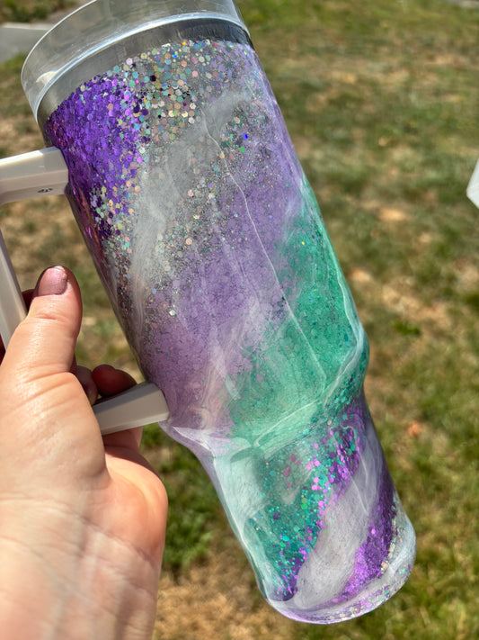 Custom Glitter and Resin Quencher