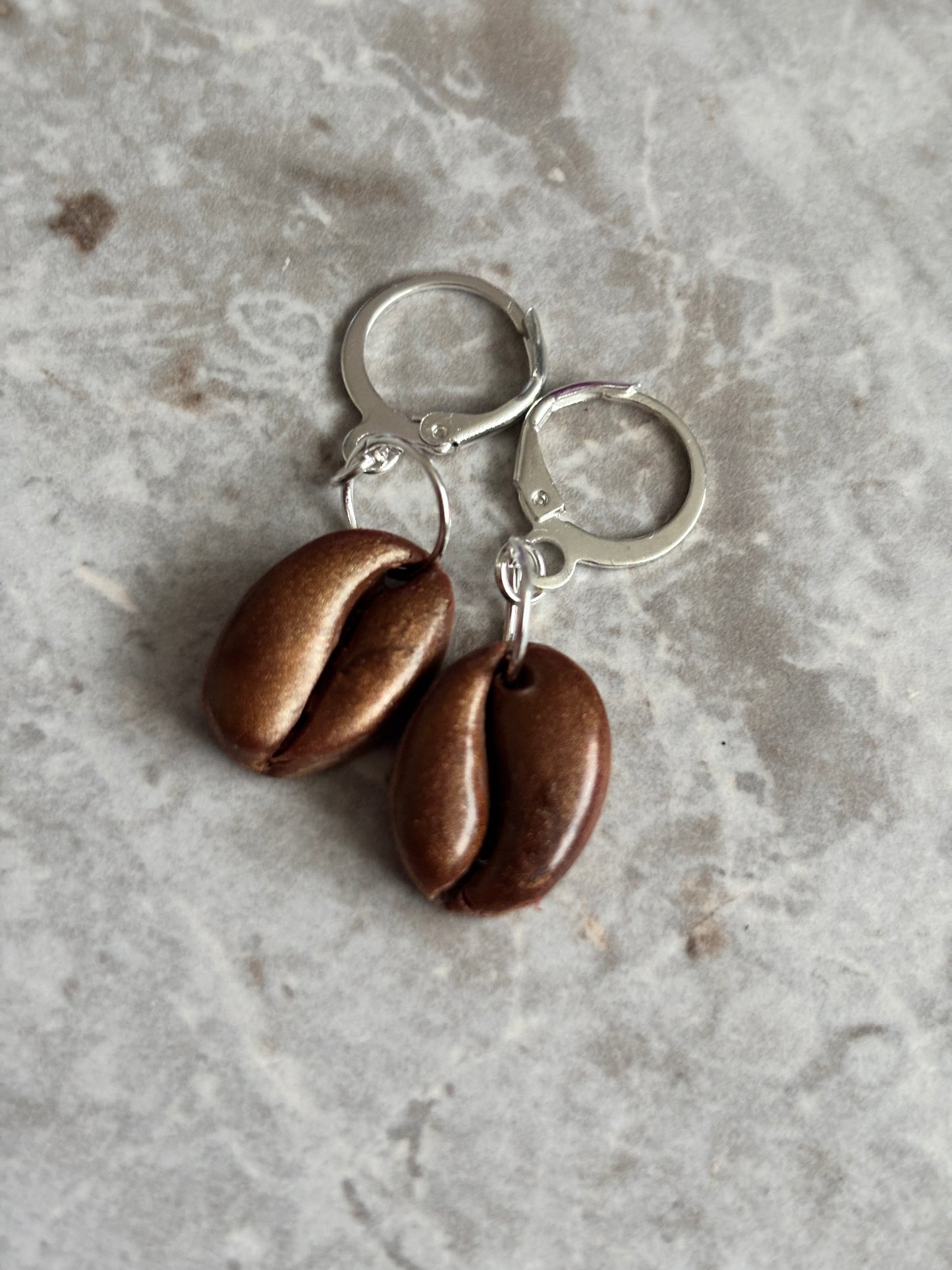 Coffee Bean Earrings