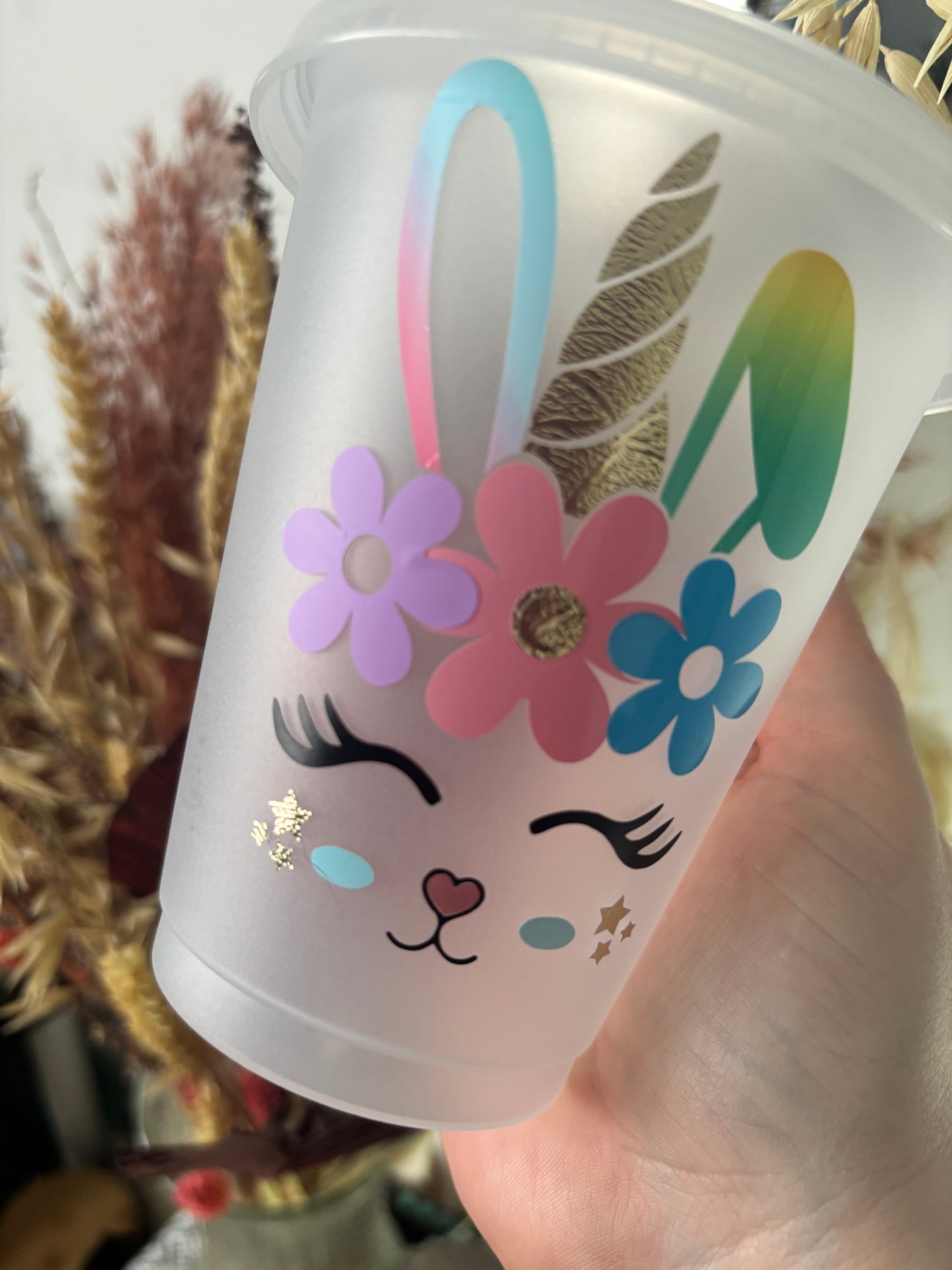 Unicorn Bunny 16oz Cold Cup