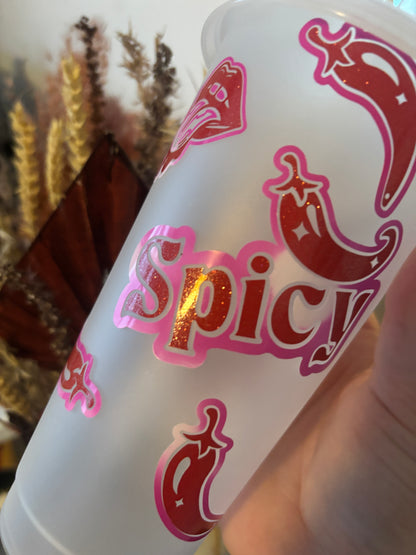 Colour Change Spicy Frosted Cold Cup