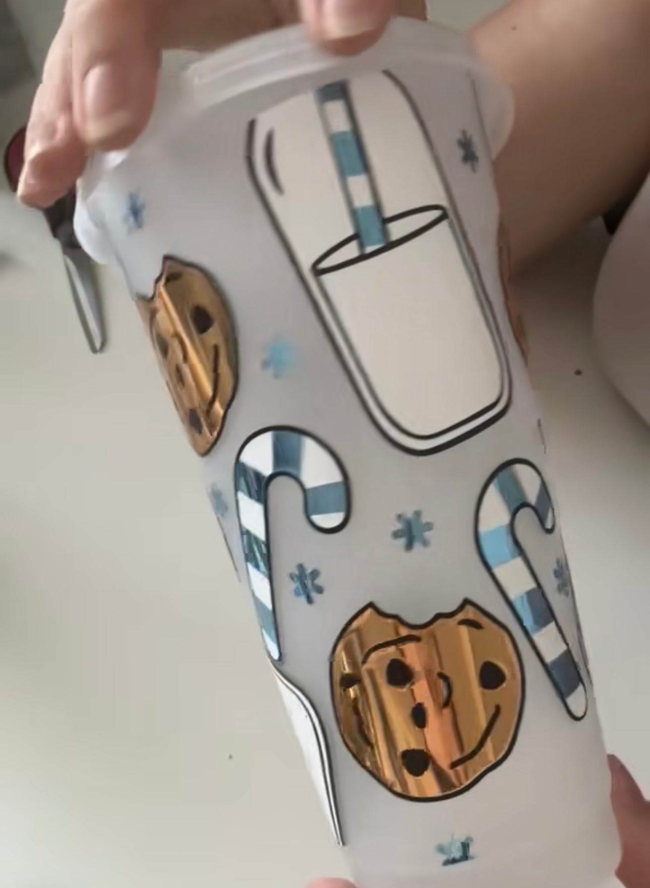 Cookies and Milk Cold Cup