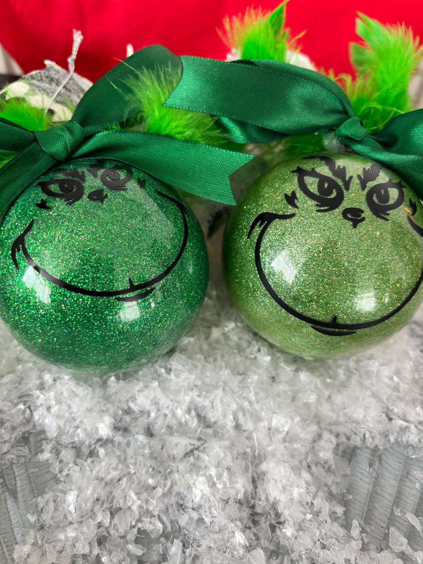 Grinch and Cindy Baubles