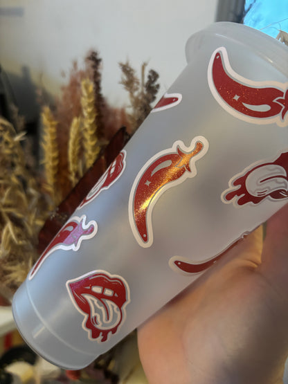Colour Change Spicy Frosted Cold Cup