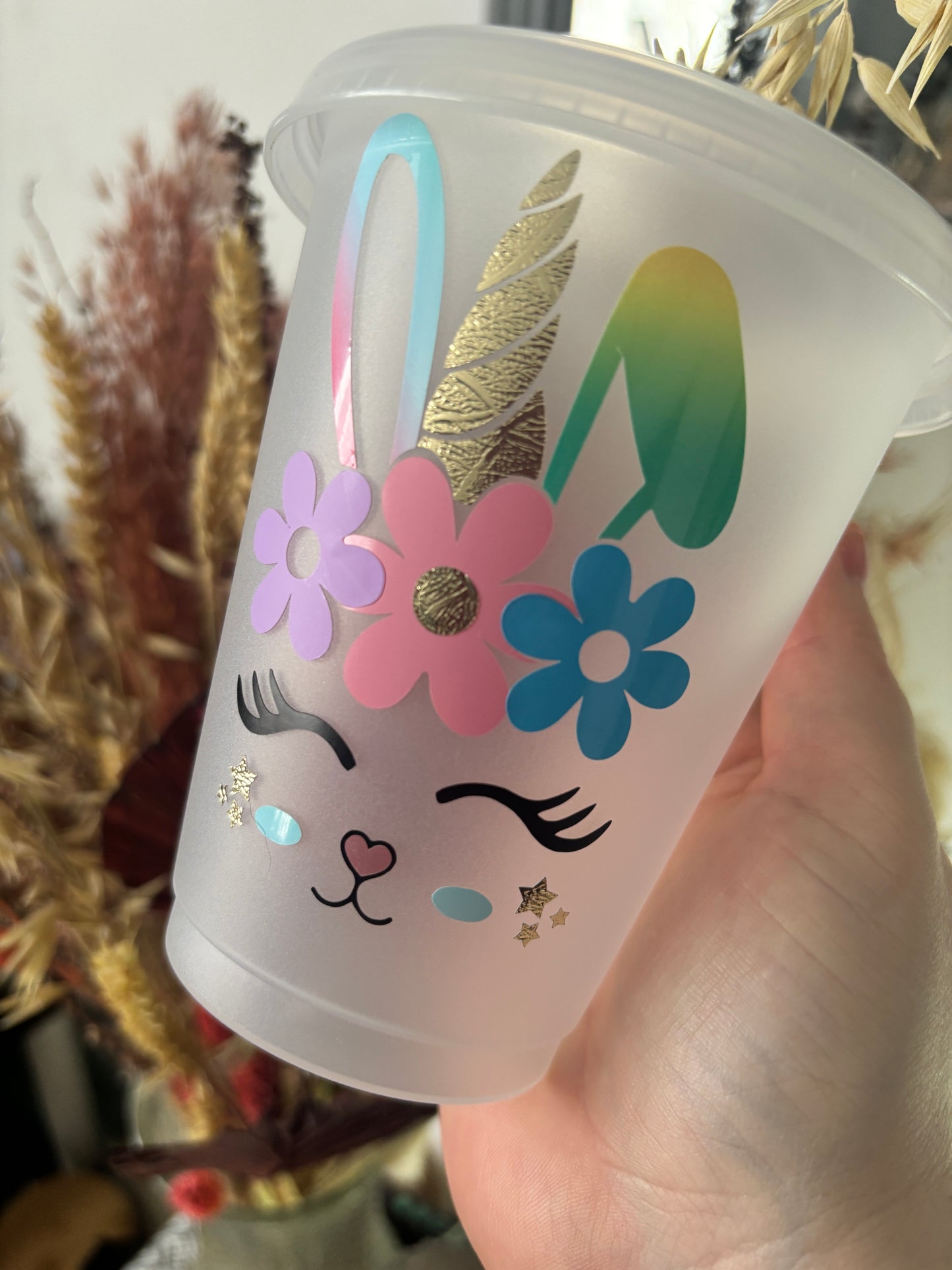 Unicorn Bunny 16oz Cold Cup