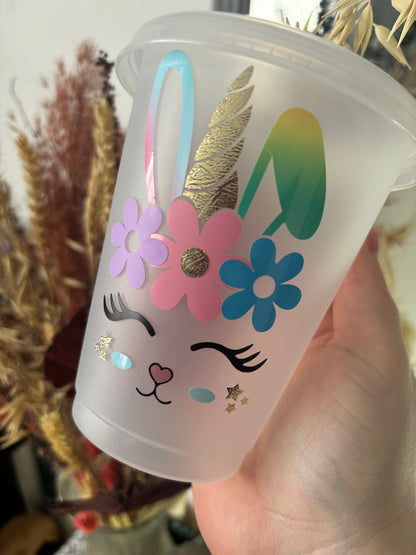 Unicorn Bunny 16oz Cold Cup