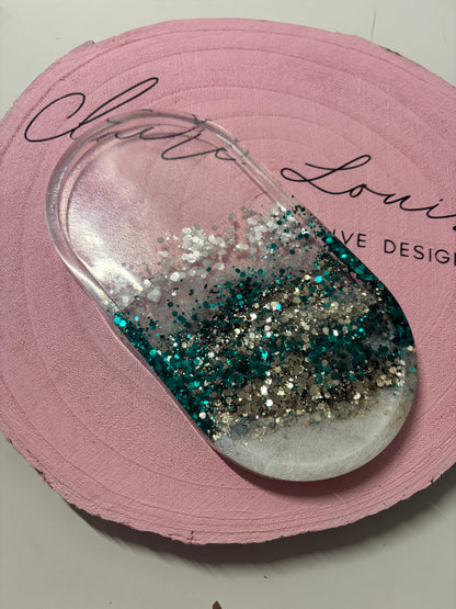Resin & Glitter Tray