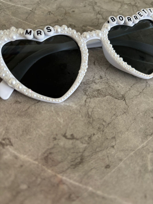 Bride to Be Pearl Sunglasses