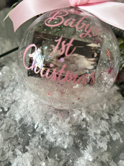 Baby Scan Bauble