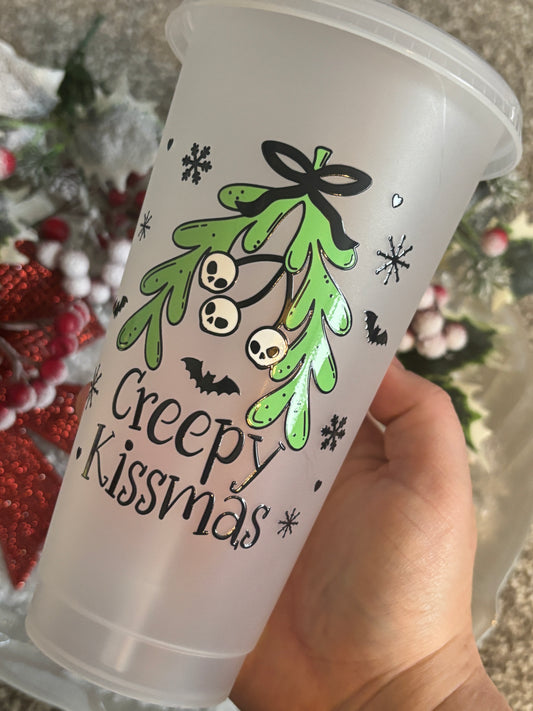 Creepy Kissmas Cold Cup