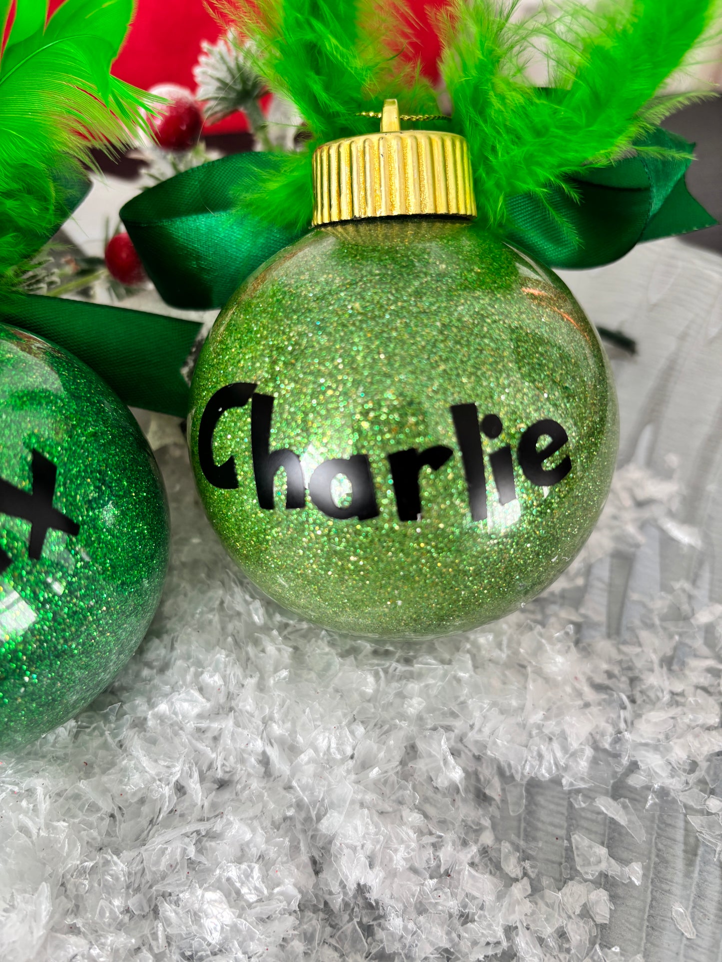 Grinch and Cindy Baubles