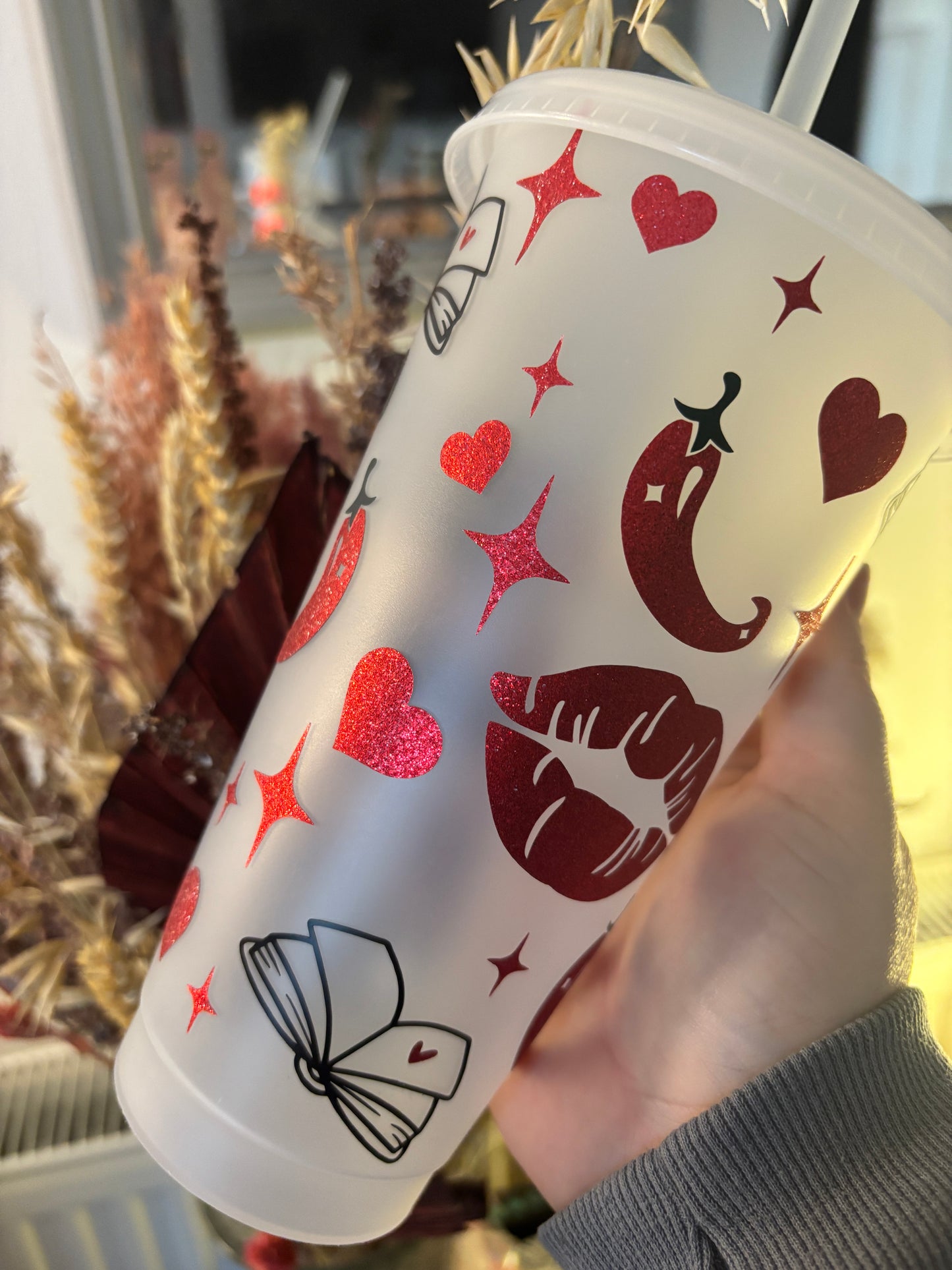 Books Spicy Coffee Icy Frosted Cold Cup