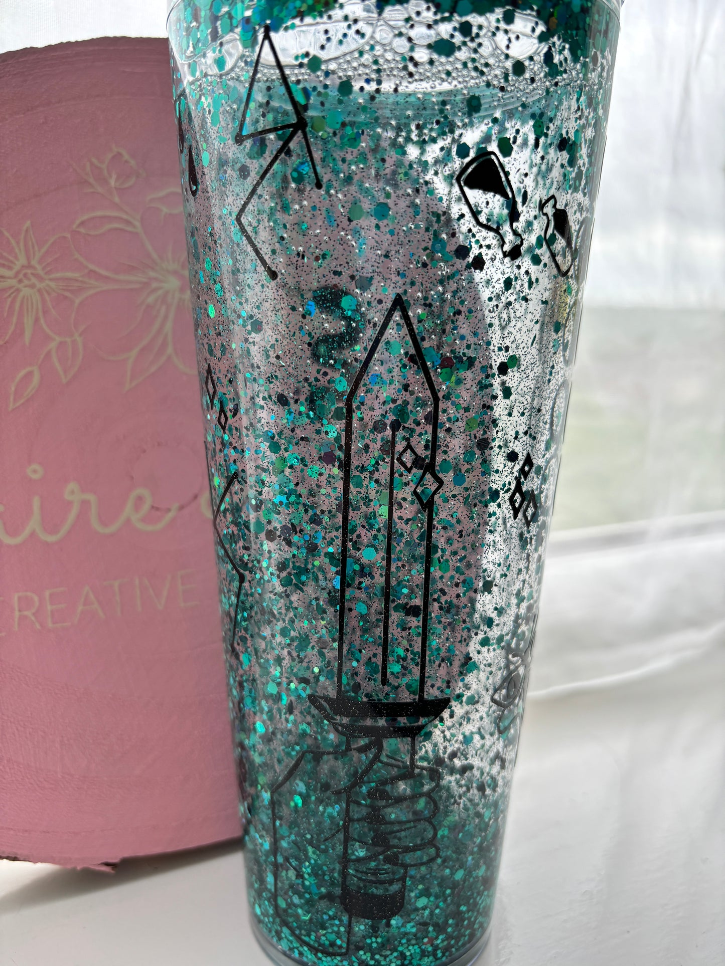 Witchy Woo Snow Globe Tumbler