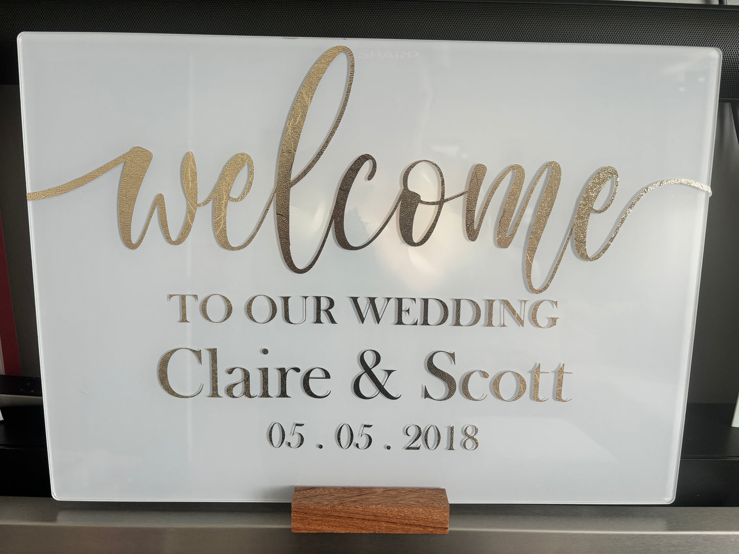 Wedding Welcome Sign