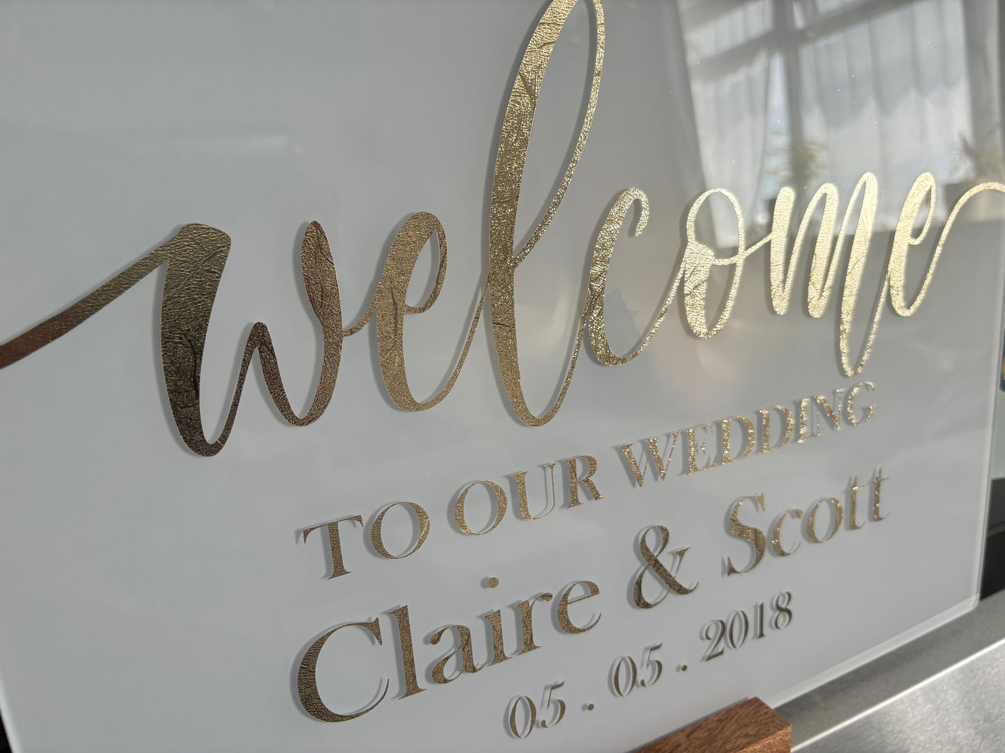 Wedding Welcome Sign