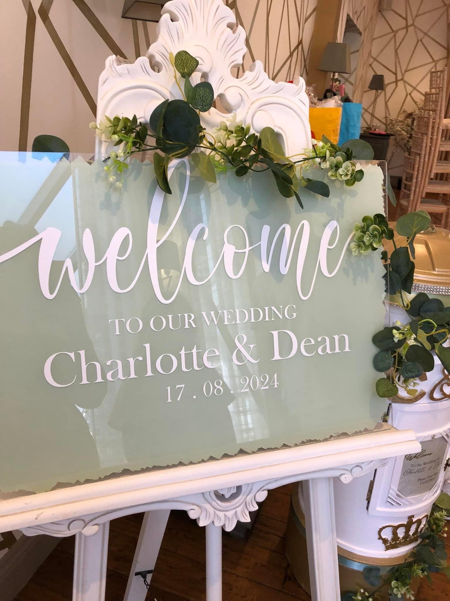 Wedding Welcome Sign