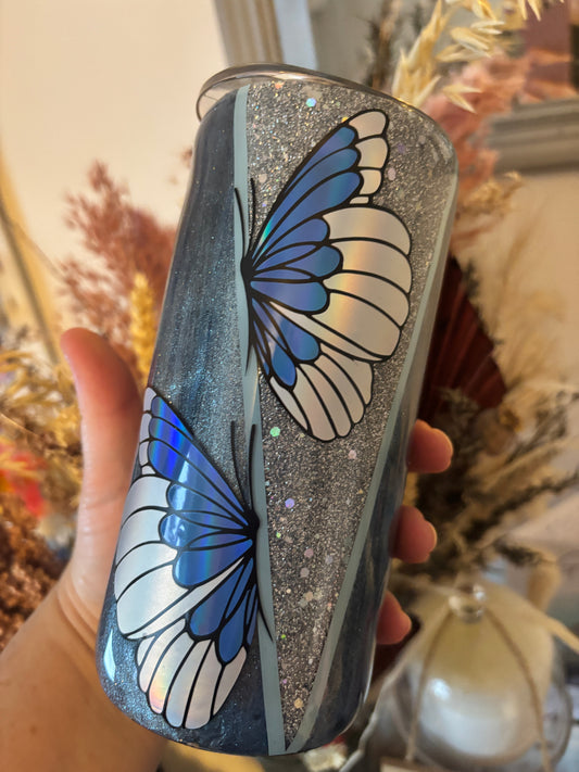 Butterfly Metal Tumbler