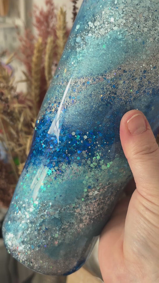Blue Glitter Milky-way Quencher