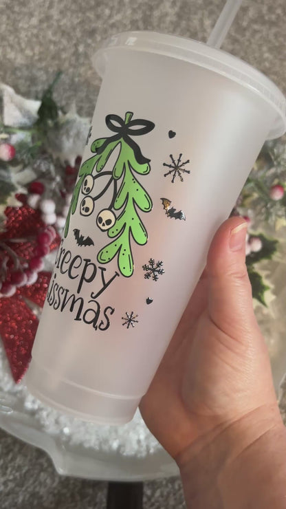 Creepy Kissmas Cold Cup