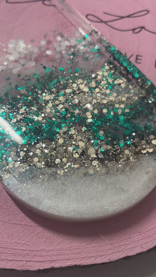 Resin & Glitter Tray