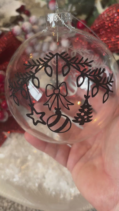 Large glass bauble