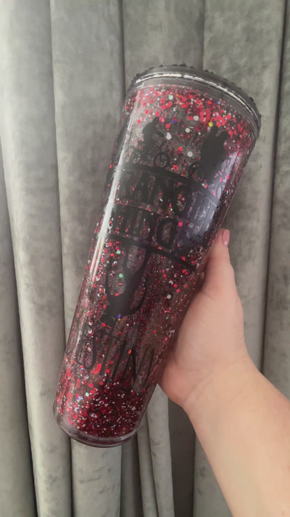 Stranger Snow Globe Tumbler