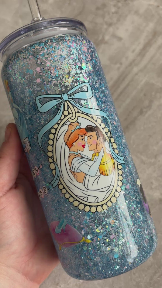 Princess Glass Snow Globe (view description)